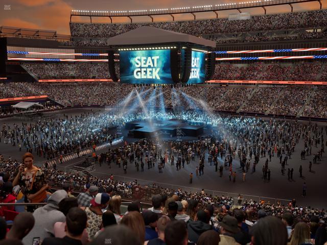 Gillette Stadium - Section Club 6 Seat View Gillette Stadium - Section Club 6 Seat View