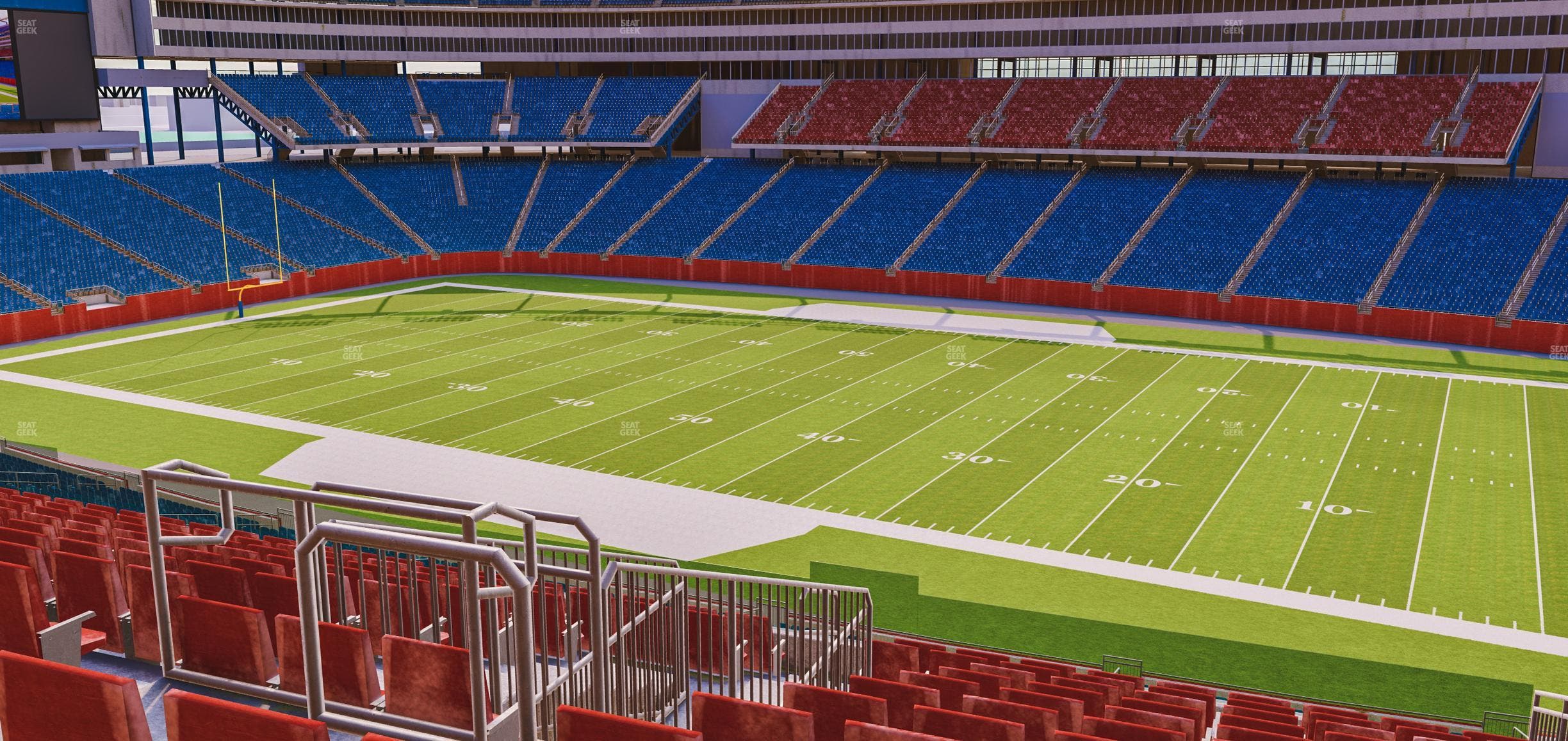 Gillette Stadium - Section Club 6 Seat View
