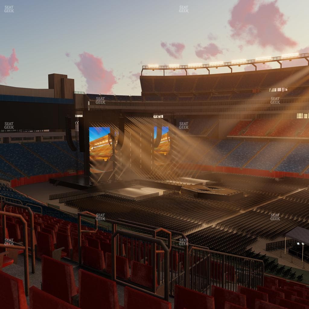 Gillette Stadium - Section Club 6 Seat View