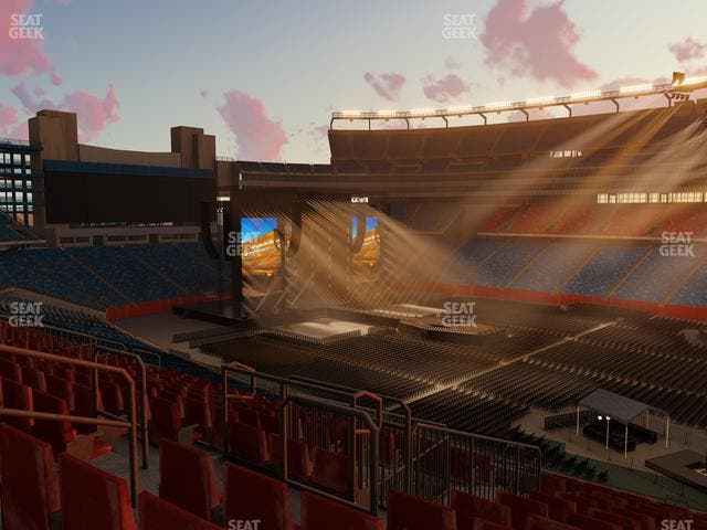 Gillette Stadium - Section Club 6 Seat View