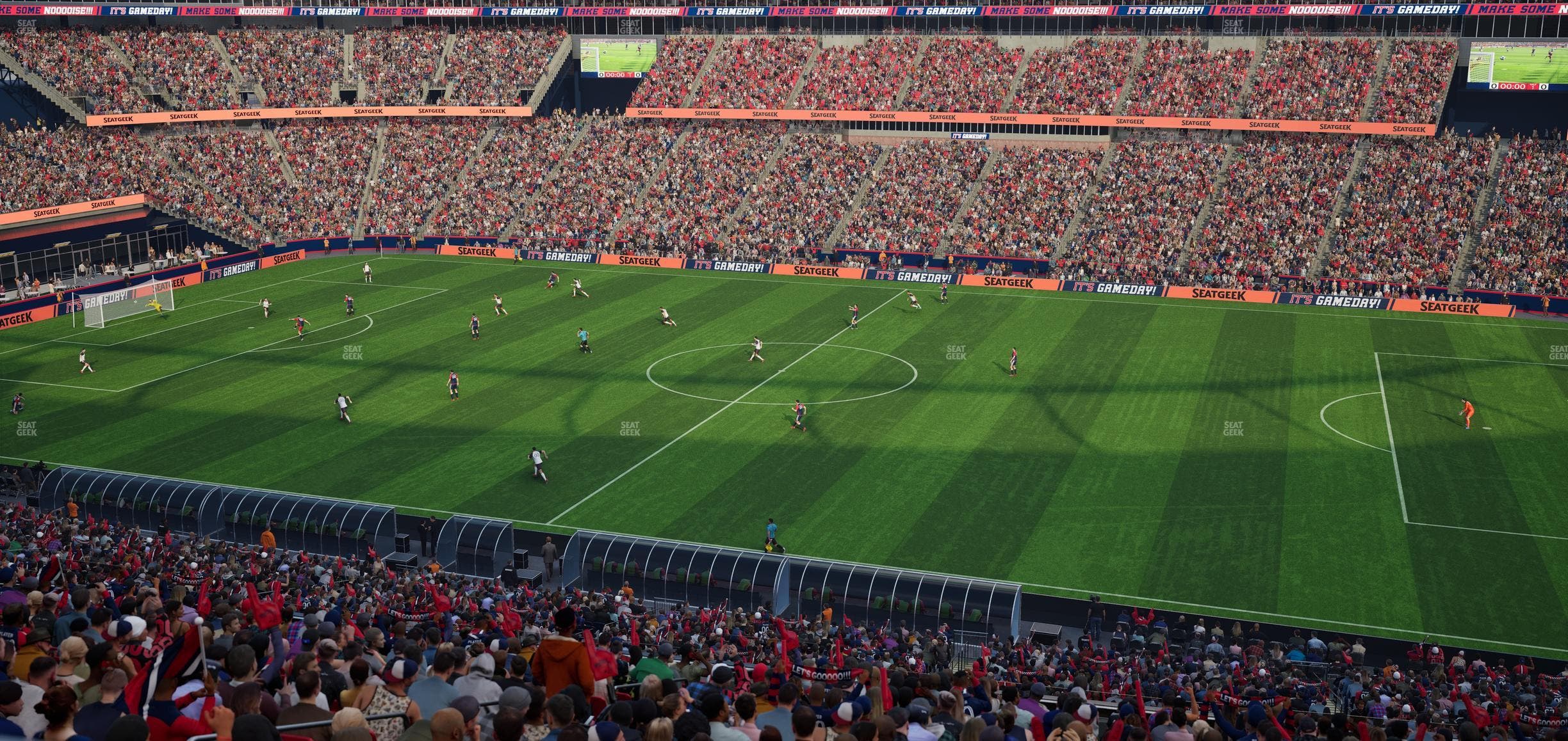 Gillette Stadium - Section Club 7 Seat View