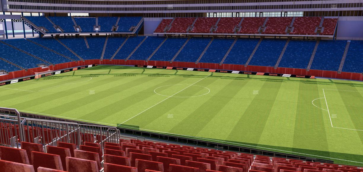 Gillette Stadium - Section Club 7 Seat View