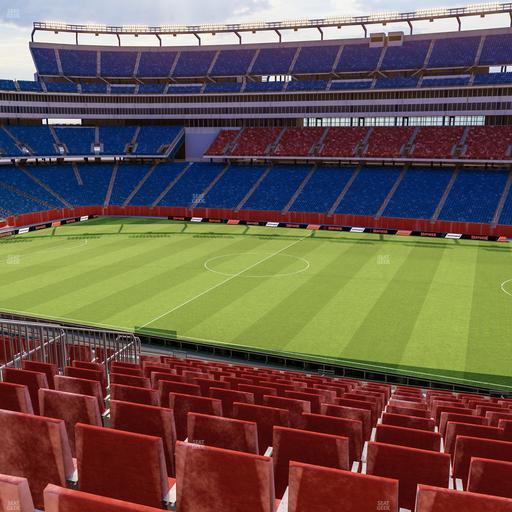 Gillette Stadium - Section Club 7 Seat View