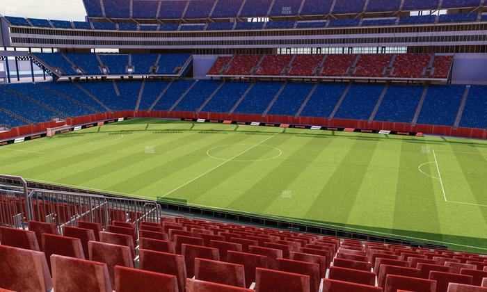 Gillette Stadium - Section Club 7 Seat View