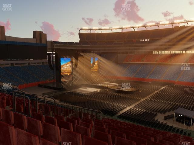 Gillette Stadium - Section Club 7 Seat View