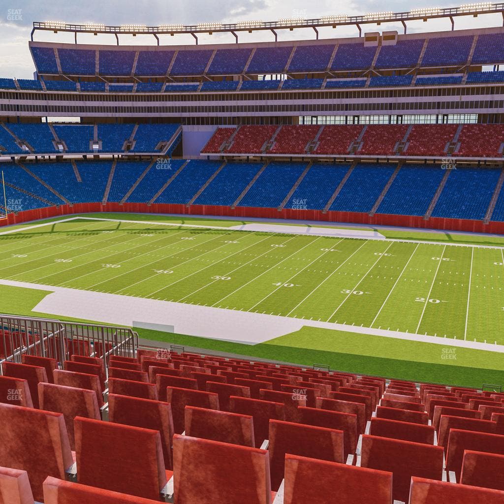Gillette Stadium - Section Club 7 Seat View