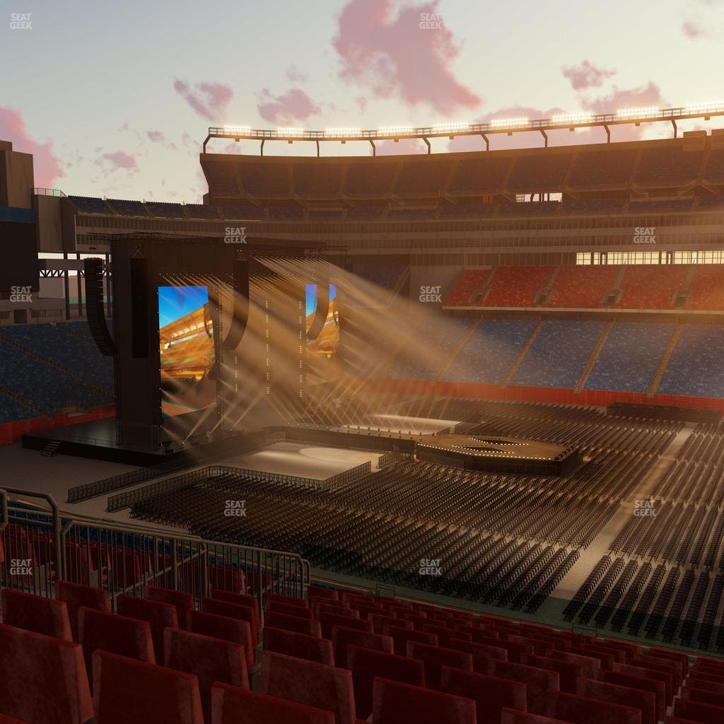 Gillette Stadium - Section Club 8 Seat View