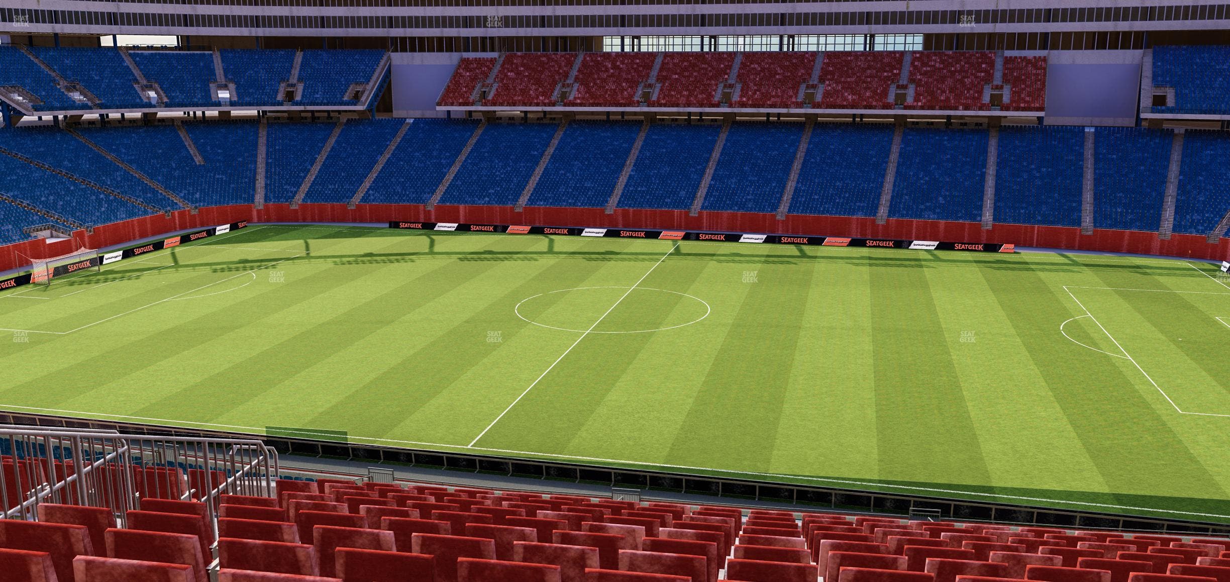 Gillette Stadium - Section Club 8 Seat View