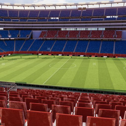 Gillette Stadium - Section Club 8 Seat View