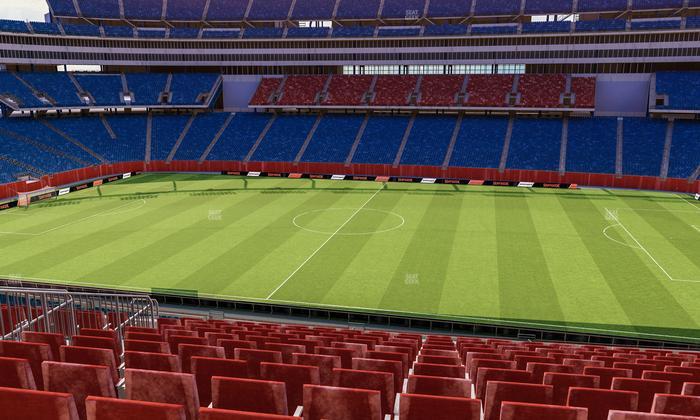Gillette Stadium - Section Club 8 Seat View