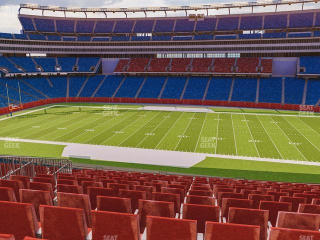 Gillette Stadium - Section Club 8 Seat View