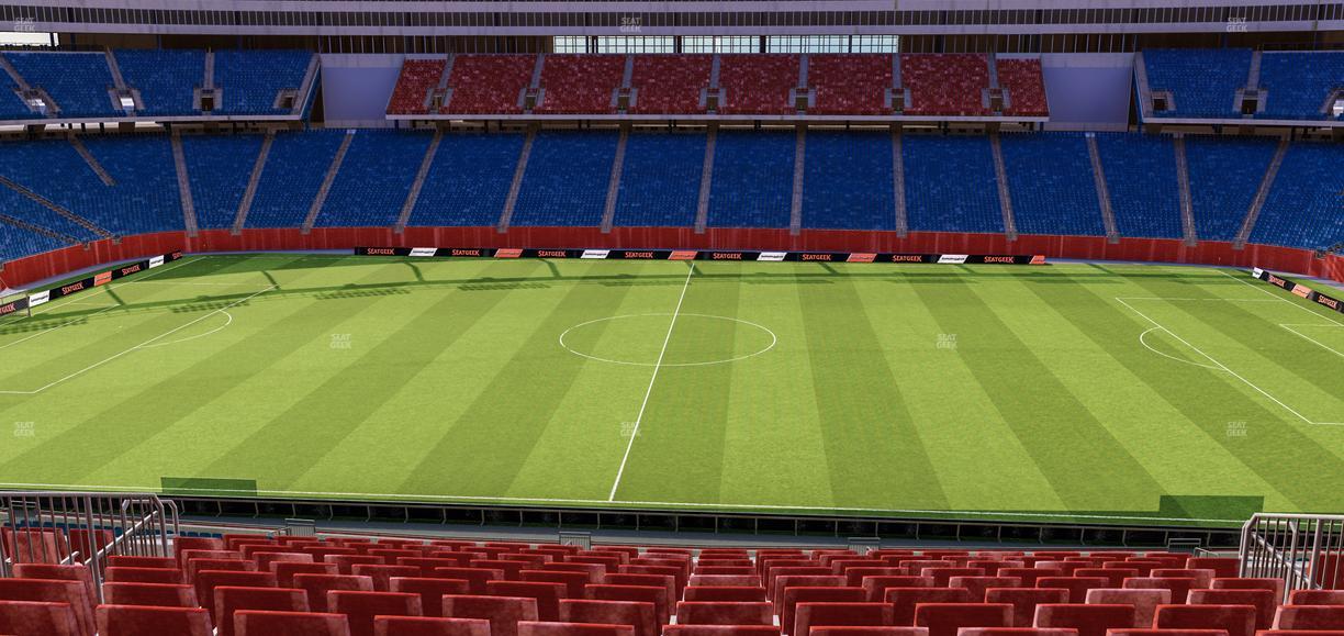 Gillette Stadium - Section Club 9 Seat View