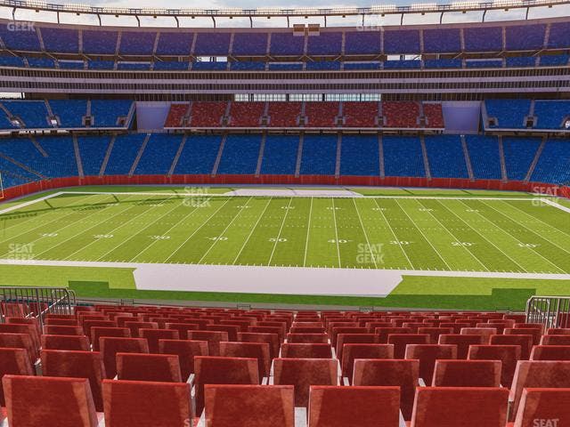 Gillette Stadium - Section Club 9 Seat View