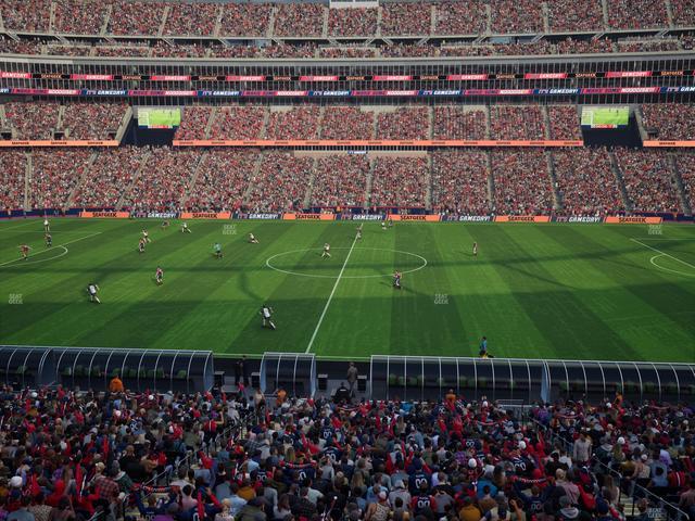 Gillette Stadium - Section Club 9 Seat View