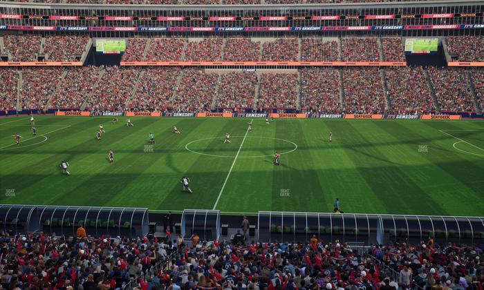 Gillette Stadium - Section Club 9 Seat View