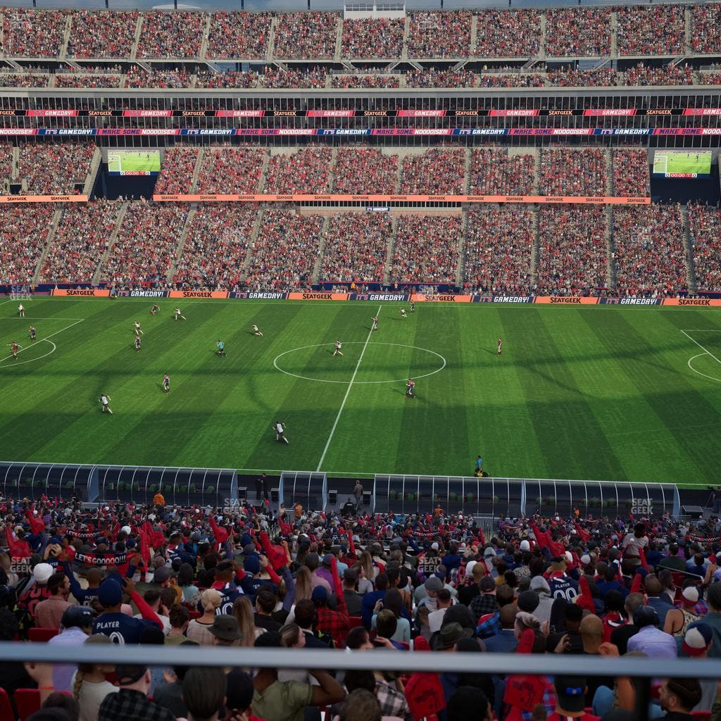 Gillette Stadium - Section Club 9 Seat View