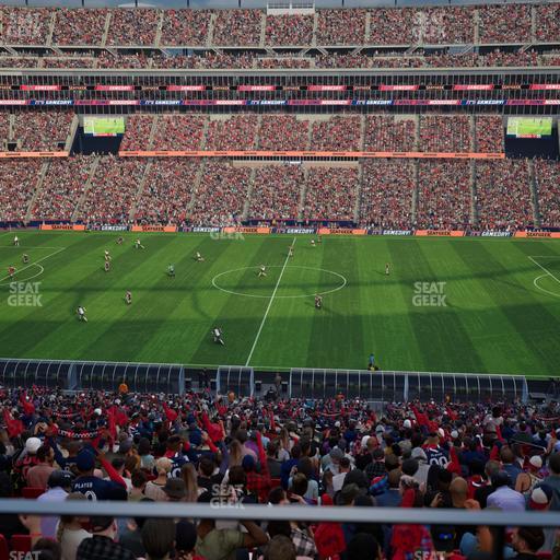 Gillette Stadium - Section Club 9 Seat View