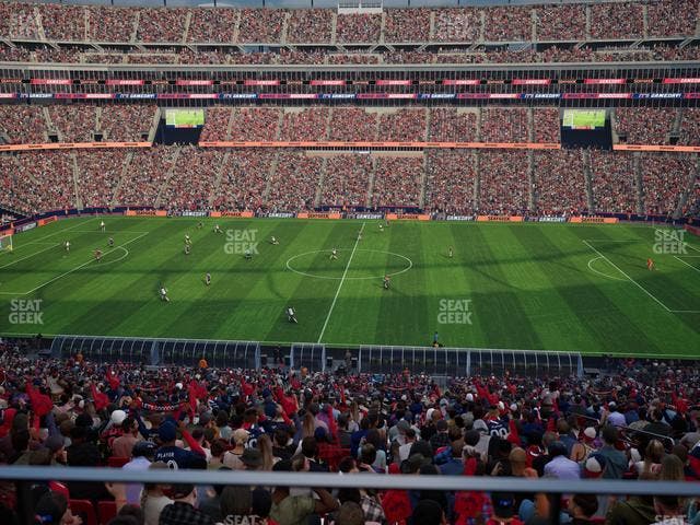 Gillette Stadium - Section Club 9 Seat View