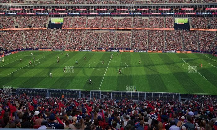 Gillette Stadium - Section Club 9 Seat View