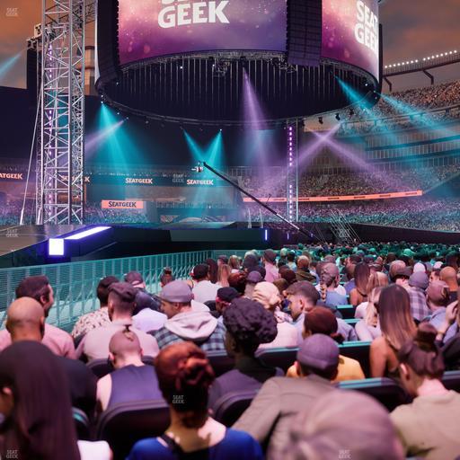 Gillette Stadium - Section Floor A 1 Seat View