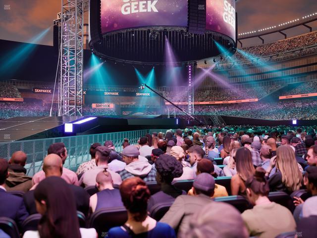 Gillette Stadium - Section Floor A 1 Seat View Gillette Stadium - Section Floor A 1 Seat View