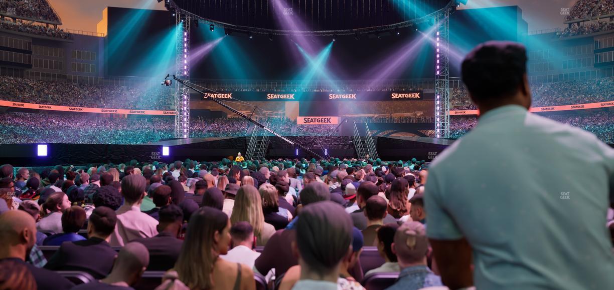 Gillette Stadium - Section Floor A 2 Seat View