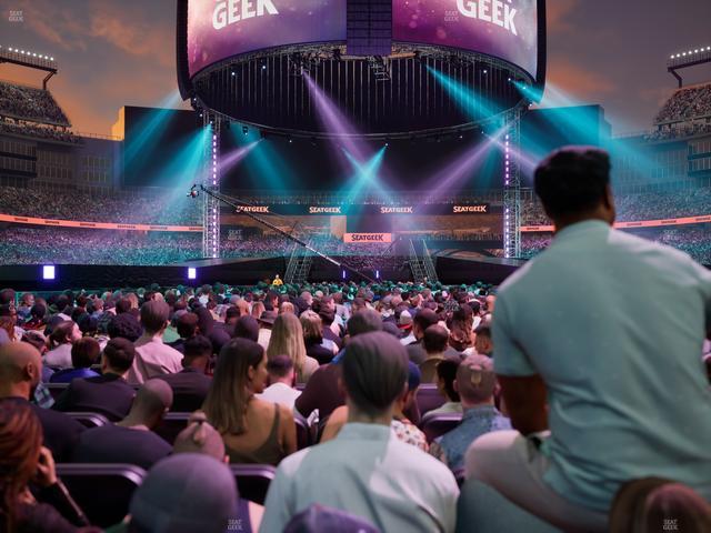 Gillette Stadium - Section Floor A 2 Seat View Gillette Stadium - Section Floor A 2 Seat View