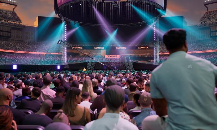 Gillette Stadium - Section Floor A 2 Seat View