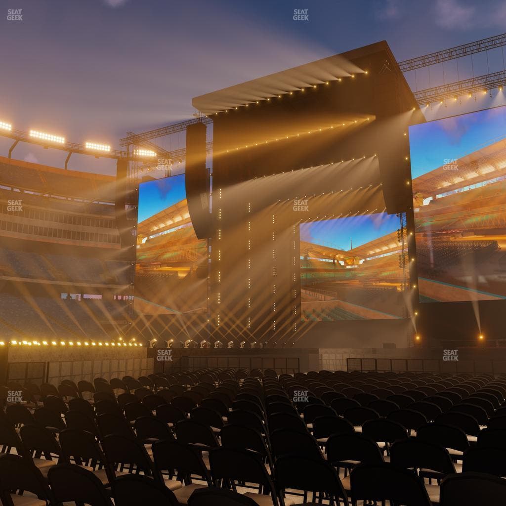 Gillette Stadium - Section Floor A 2 Seat View