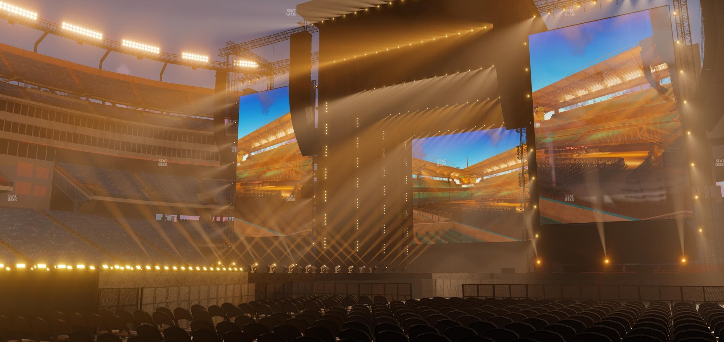 Gillette Stadium - Section Floor A 2 Seat View