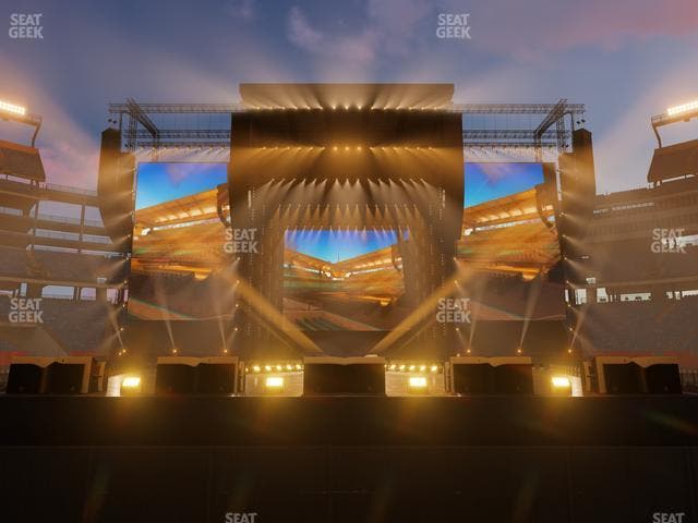 Gillette Stadium - Section Floor A 3 Seat View