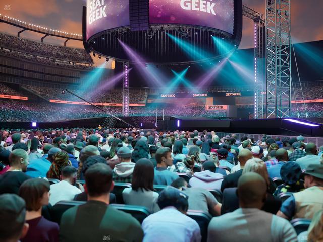 Gillette Stadium - Section Floor A 3 Seat View Gillette Stadium - Section Floor A 3 Seat View