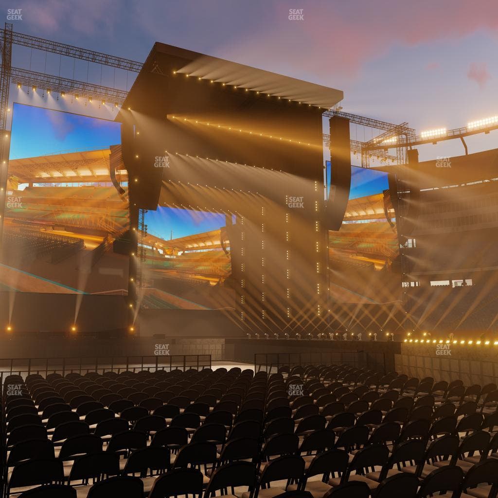Gillette Stadium - Section Floor A 4 Seat View