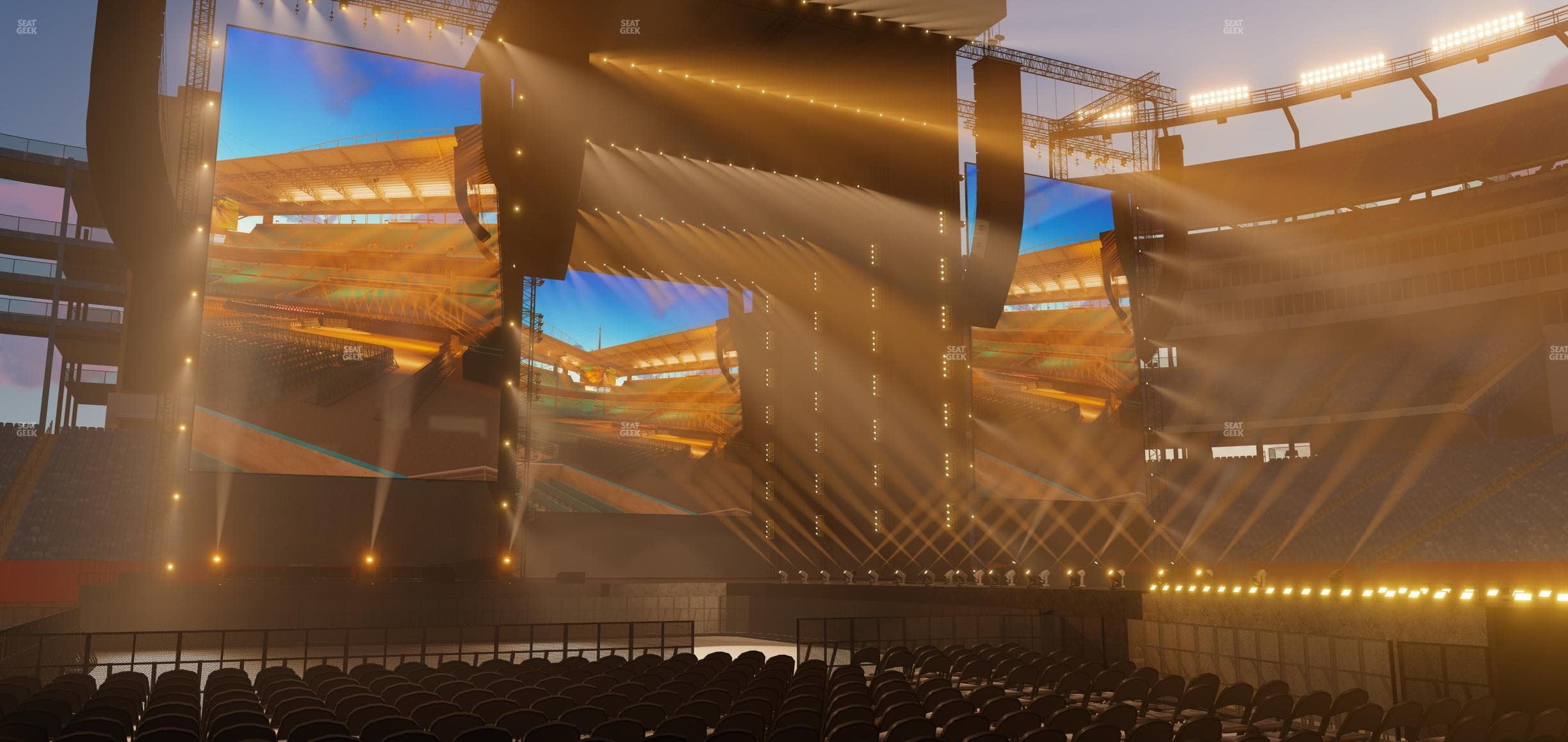 Gillette Stadium - Section Floor A 4 Seat View