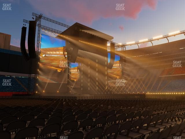 Gillette Stadium - Section Floor A 5 Seat View