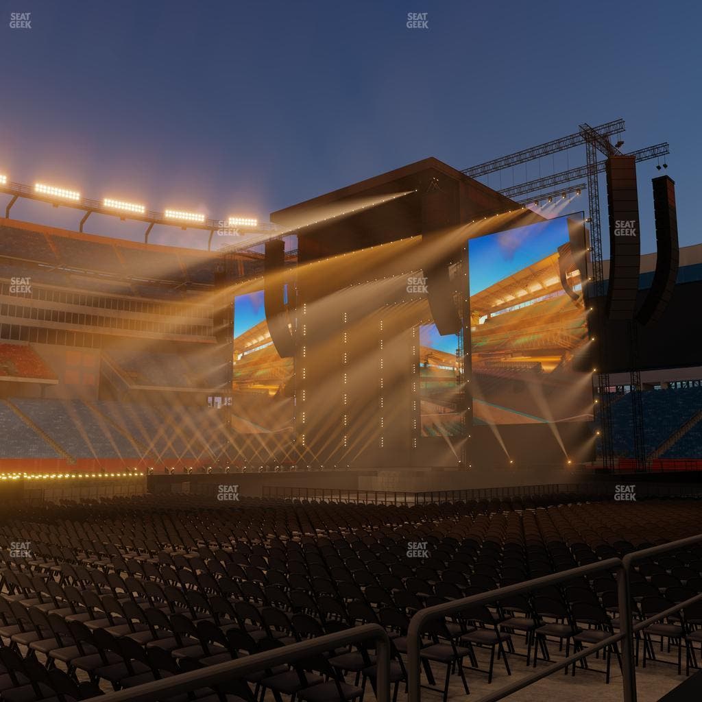 Gillette Stadium - Section Floor Ada Seat View