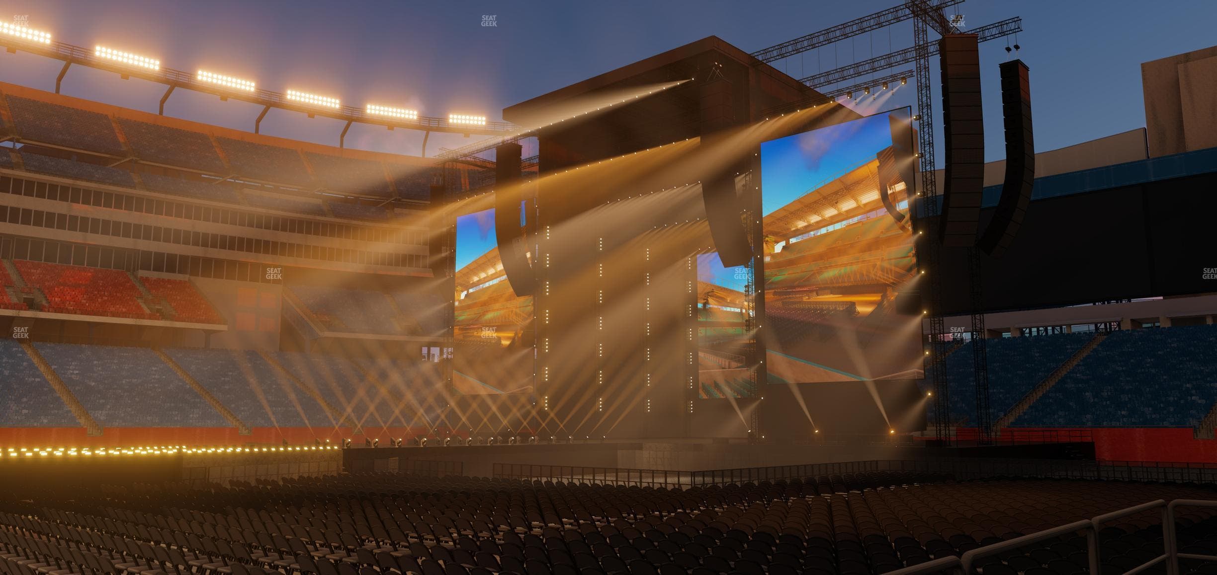 Gillette Stadium - Section Floor Ada Seat View