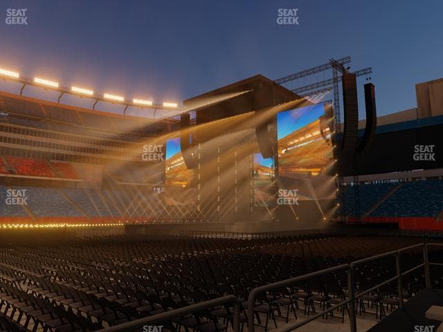 Gillette Stadium - Section Floor Ada Seat View