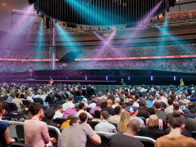 Gillette Stadium - Section Floor Ada Seat View Gillette Stadium - Section Floor Ada Seat View