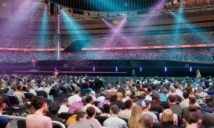 Gillette Stadium - Section Floor Ada Seat View