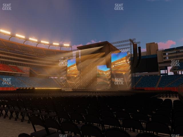 Gillette Stadium - Section Floor B 1 Seat View