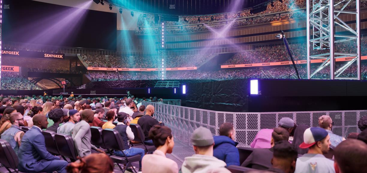 Gillette Stadium - Section Floor B 1 Seat View