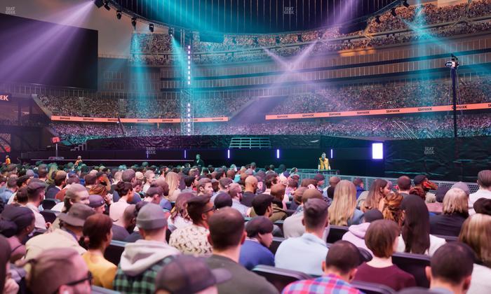 Gillette Stadium - Section Floor B 2 Seat View