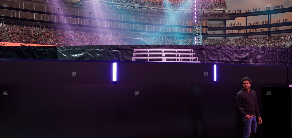 Gillette Stadium - Section Floor B 4 Seat View