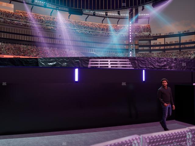 Gillette Stadium - Section Floor B 4 Seat View