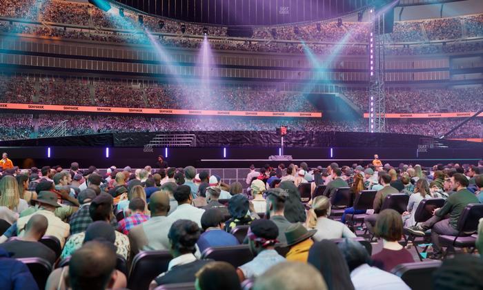 Gillette Stadium - Section Floor B 4 Seat View