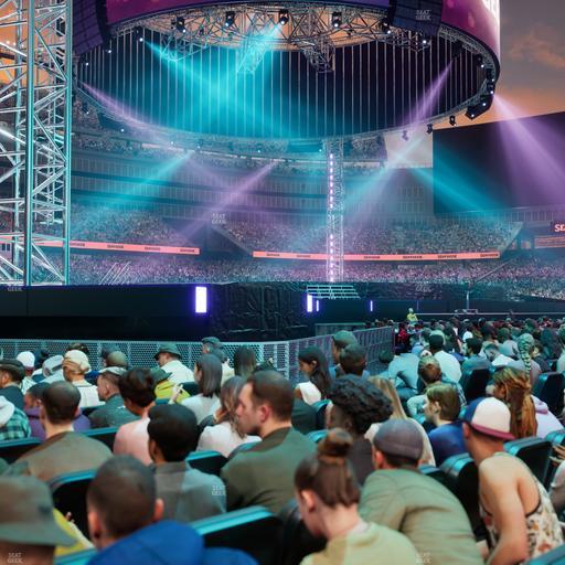 Gillette Stadium - Section Floor C 1 Seat View