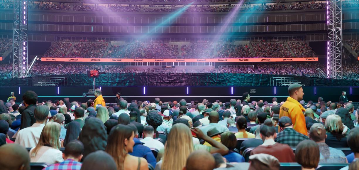 Gillette Stadium - Section Floor C 3 Seat View