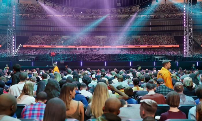 Gillette Stadium - Section Floor C 3 Seat View