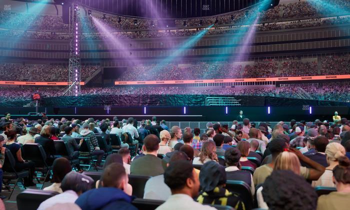 Gillette Stadium - Section Floor C 4 Seat View